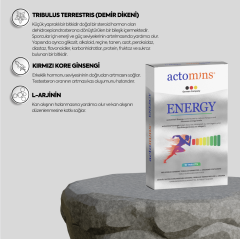 Acto Kayganlaştırıcı jel + Actomins Energy Gıda Takviyesi