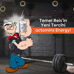 Actomins Energy Tribulus, Ginseng, L-arjinin İçeren Gıda Takviyesi