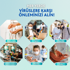 ACTOHAND® ETOH 50 ML ﻿El ve Cilt Antiseptiği - Etanol 80%