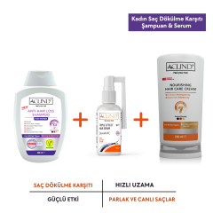 Kadın Saç Dökülme Karşıtı Şampuan & Saç Kremi Seti