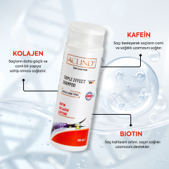 ACLIND® TRIPLE EFFECT SHAMPOO | Saç Dökülmesine Karşı Şampuan