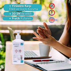 ACTOHAND® ETOH 500 ML (﻿El ve Cilt Antiseptiği - Etanol 80 % (v/v)