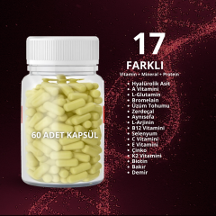 Actomins® Woun-Vit Plus | Beslenme Desteği 60 Kapsül