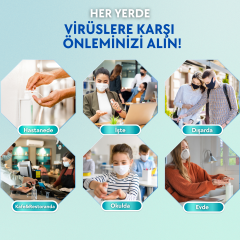 ACTODERMANOL® PLUS 50 ML (El ve Cilt Antiseptiği %89 (v/v) Etanol)