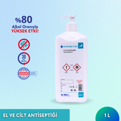 ACTOHAND® ETOH 1 L (﻿El ve Cilt Antiseptiği - Etanol 80 % (v/v)
