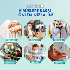 ACTOHAND® IPA 5 L ﻿(El ve Cilt Antiseptiği - İzopropil Alkol 75 % (v/v) = (70,6 g)