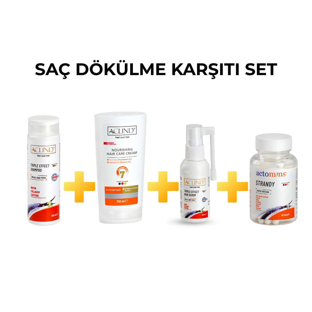 Saç Dökülme Karşıtı Şampuan & Saç Kremi Seti