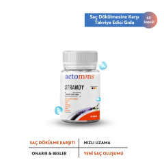 ACTOMINS® STRANDY (Saç Dökülmesine Karşı Takviye Edici Gıda)