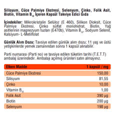 ACTOMINS® STRANDY (Saç Dökülmesine Karşı Takviye Edici Gıda)