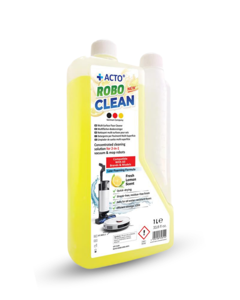 Acto® Robo Clean – Robot Süpürge & Dikey Süpürge Deterjanı