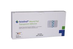ACTOLIND® Wound Pad- Transparent Adhesive | Poliüretan Steril Tıbbi Flaster - 10x25 cm
