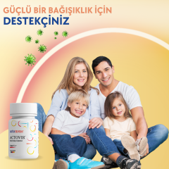 ACTOVIR® Panaks Ginseng ve Epimedium İçeren Takviye Edici Gıda 300 mg
