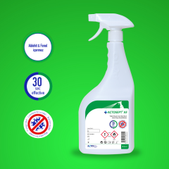 ACTOSEPT® AF 1 Litre Tıbbi Cihazlar için Hızlı Yüzey Dezenfektanı