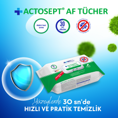 ACTOSEPT® AF TÜCHER 80 pcs Dezenfeksiyon Mendili