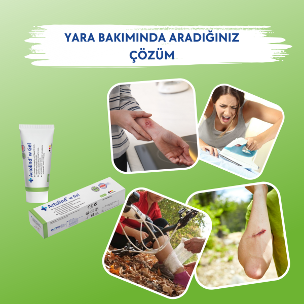 Actolind ® W Gel 10 ml | Yara İyileştirme Jeli