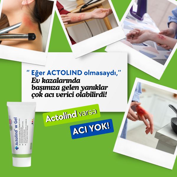 Actolind ® W Gel 10 ml | Yara İyileştirme Jeli