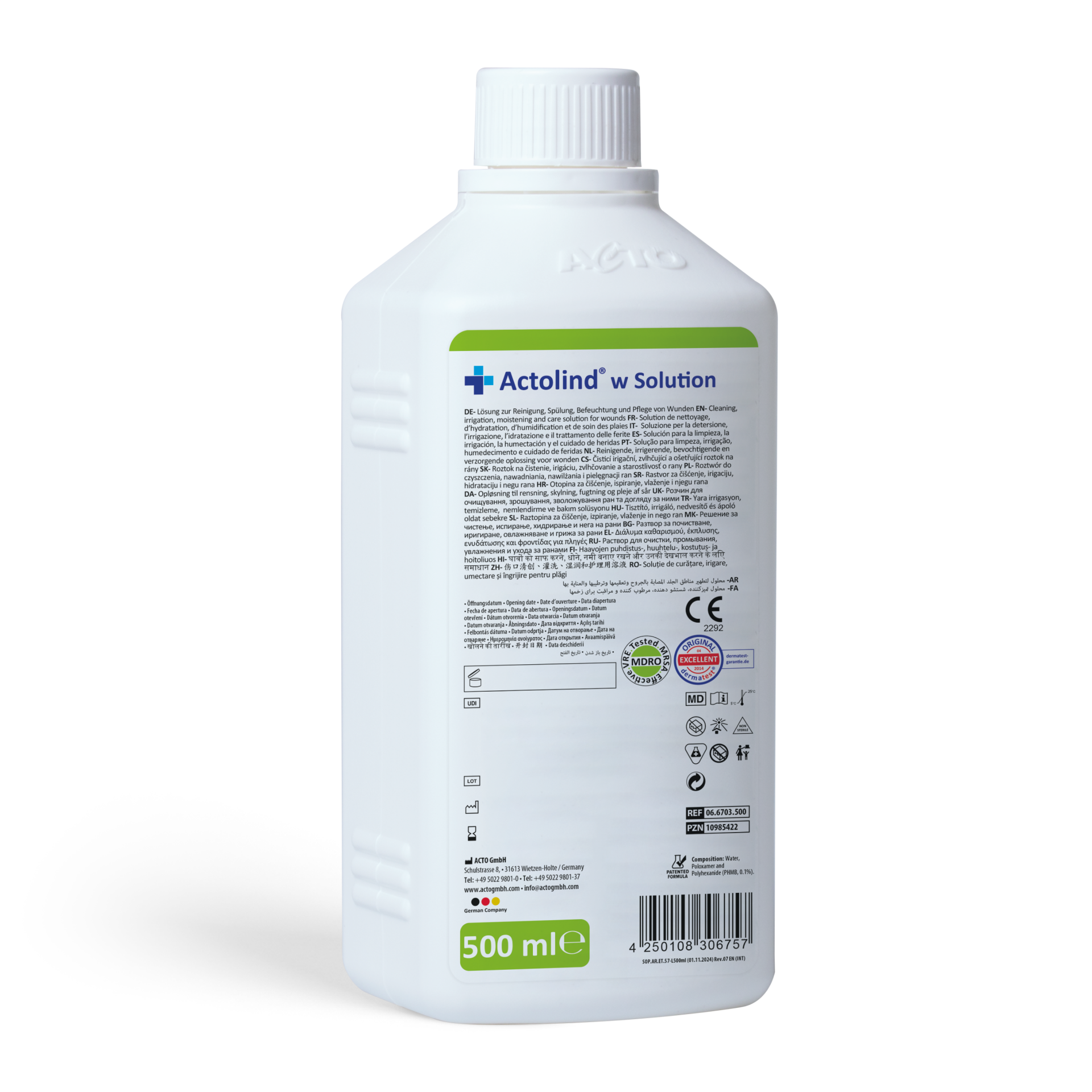 Actolind® w Solution 500 ml | Yara İyileştirme Solüsyonu
