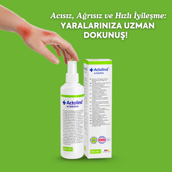 Actolind ® w Solution 250 ml | Yara İyileştirme Solüsyonu