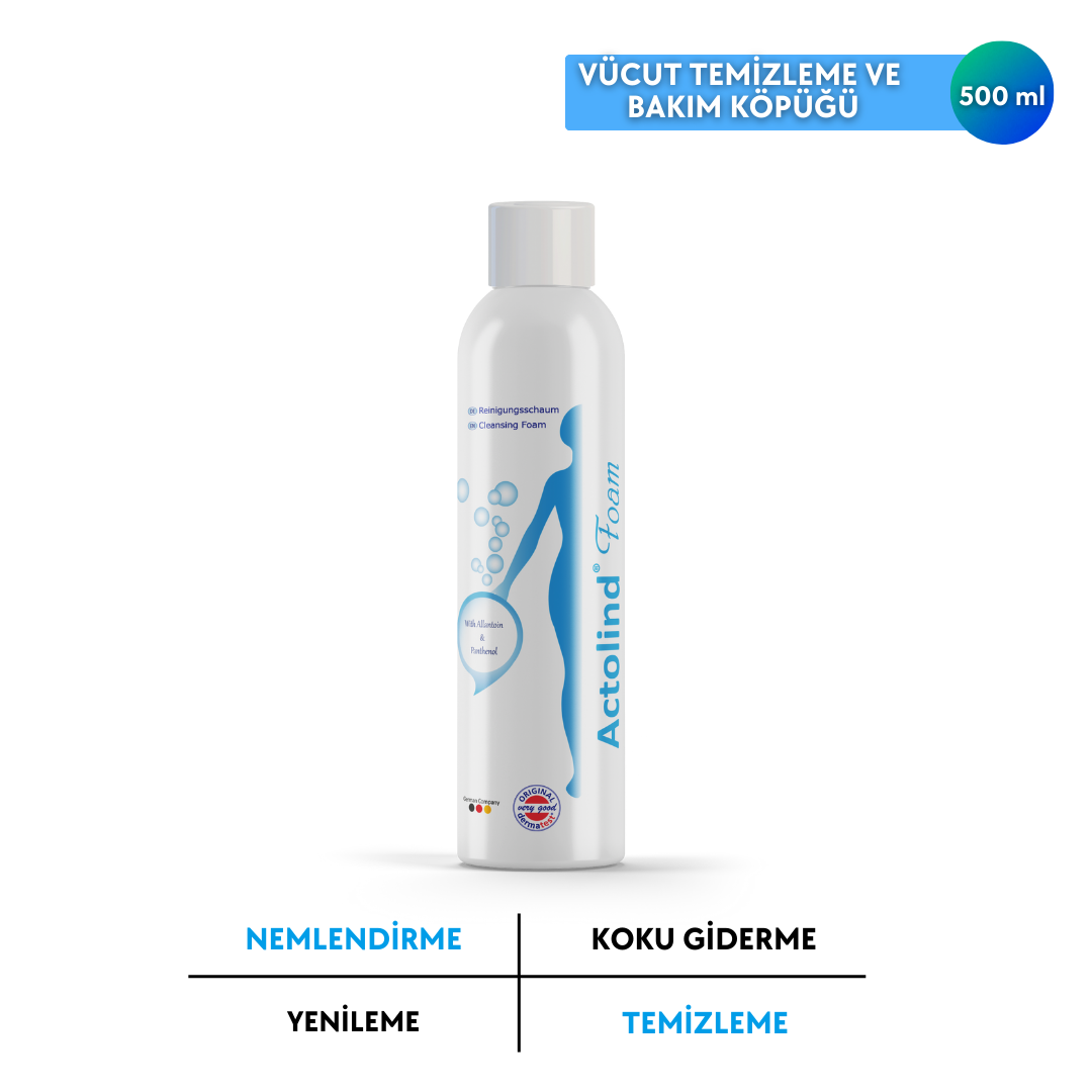 Actolind ® Foam 500 ml Vücut Temizleme Köpüğü