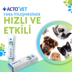 ACTO® VET GEL 50 ml Evcil Hayvan Yara Bakım Jeli